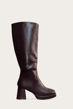 Sandales noires vernies