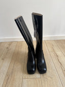 Bottes hautes à talons BERSHKA