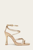 Bottines à talons léopard Zara
